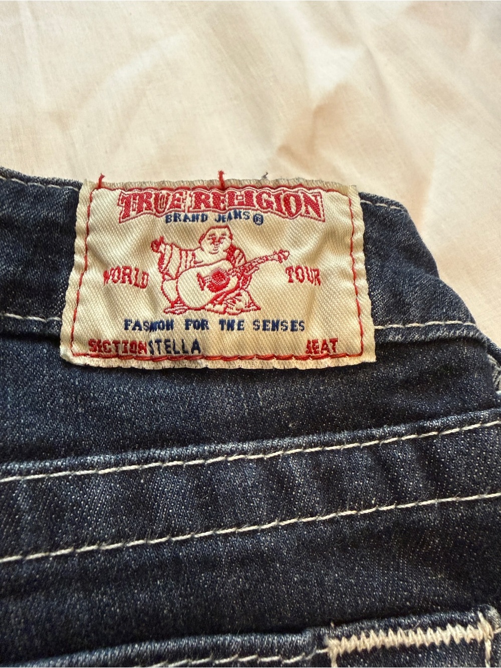 True Religion Women’s Size 27 Dark Blue Skinny Jeans - Picture 7 of 8
